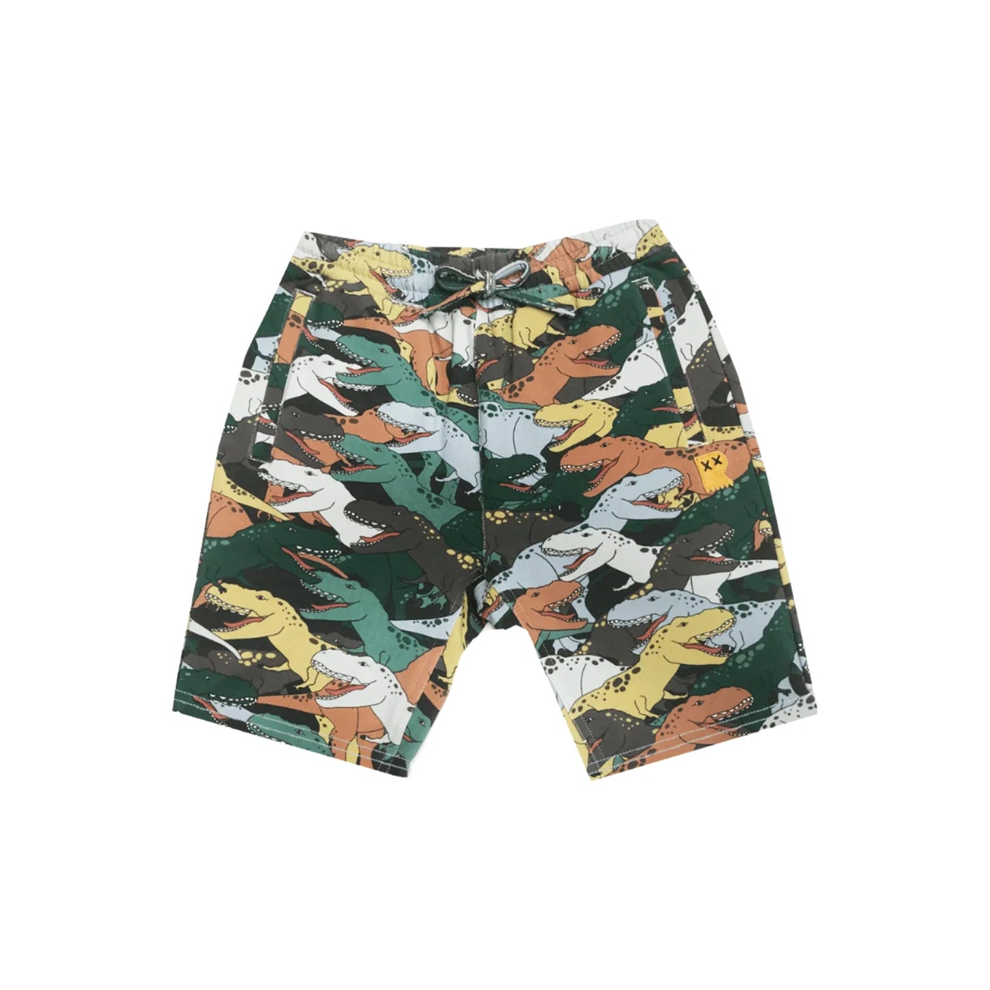 Rock Your Baby Boy Dino Stampede Shorts 0-3m