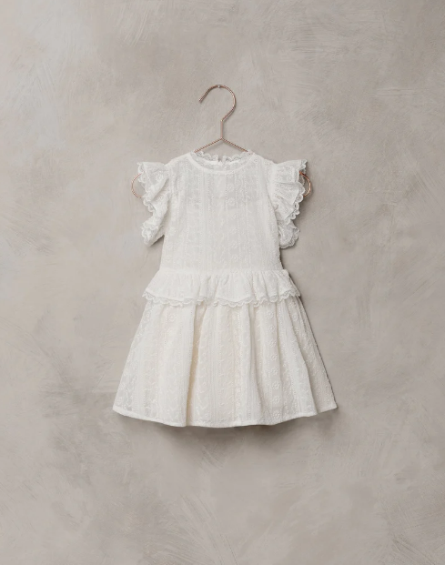 Noralee alice dress - ivory lace 2T