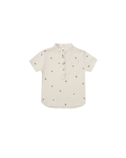 BEES SHORT SLEEVE MASON SHIRT