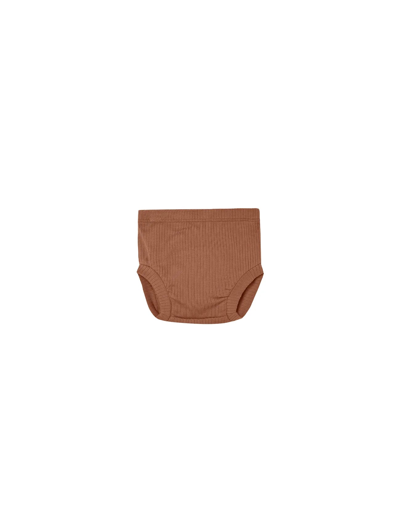 Quincy Mae Ribbed Bloomer - Clay 2/3T