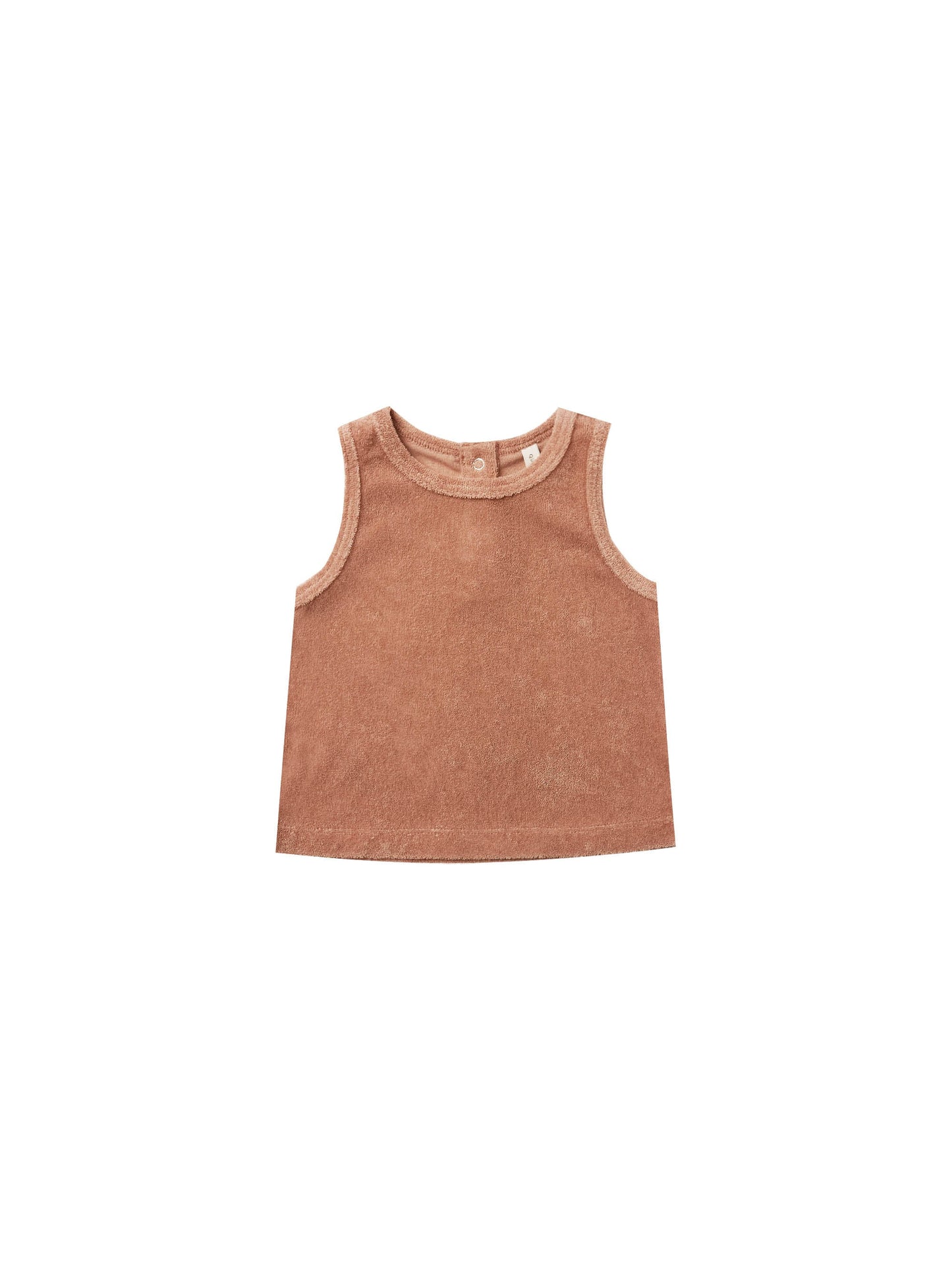 QUINCY MAE TERRY TANK / TERRACOTTA