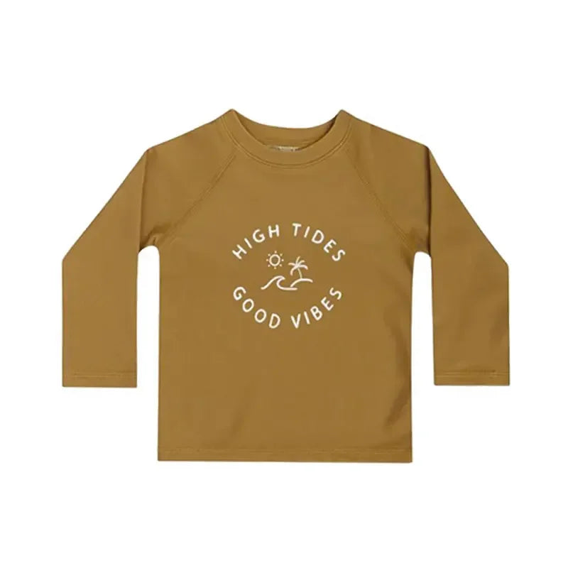 RYLEE & CRU LONG SLEEVE RASHGUARD 10-12Y