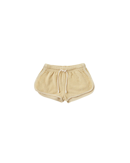 RYLEE + CRU TERRY TRACK SHORT / BUTTER